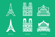Landmarks of France - Paris, an Icon by Jozsef Balazs-Hegedus (Thumbnail 5 of 6)