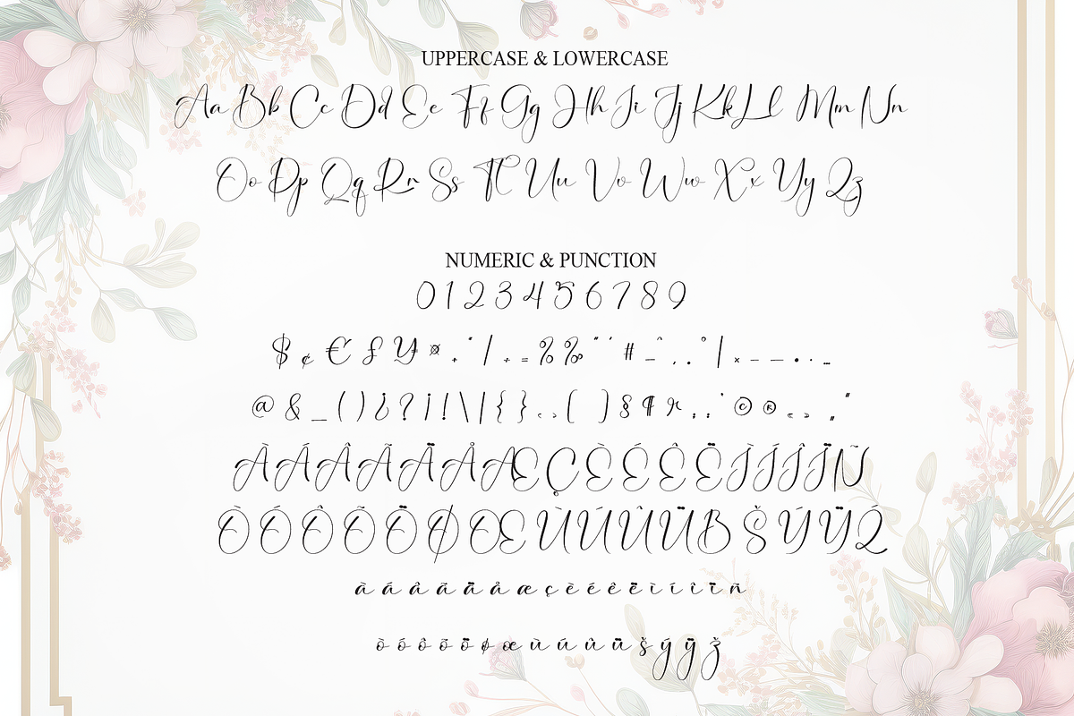 Monogram Present | Script Font, a Handwritten Font by Scratchones (Photo 7 of 8)