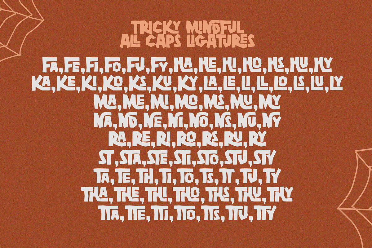 Tricky Mindful All Caps Ugly Font, a Sans Serif Font by Airotype (Photo 11 of 12)
