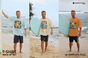 Surf T-Shirt Mockup
