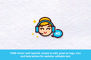 Lil Helper - little helper logo, a Branding & Logo Template by Manudesign (Thumbnail 2 of 4)