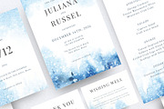 Wedding Winter Watercolor Suite, an Invitation Template by Kolorata Art (Thumbnail 5 of 5)