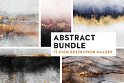 Abstract Bundle - 15 High Res Images, a Background Graphic by Elisabeth Fredriksson (Thumbnail 1 of 3)