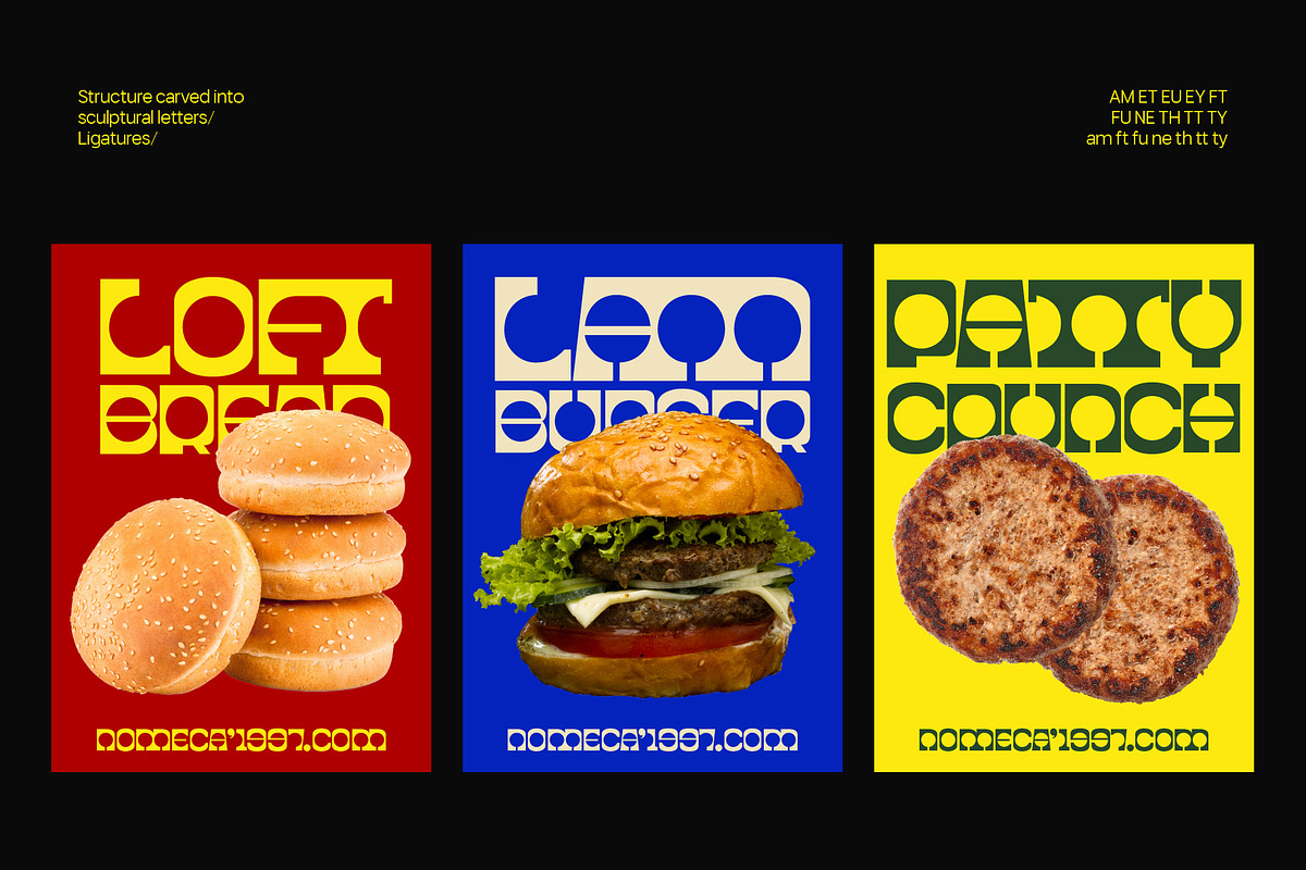 MIJON | Chunky Modern Display Font, a Sans Serif Font by Casloop Studio (Photo 11 of 11)