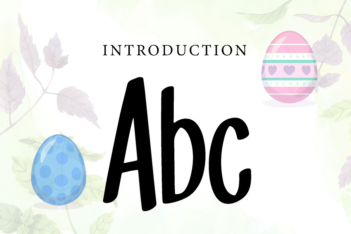 Pretty Easter, a Handwritten Font by Wow Magic (Photo 2 of 3)