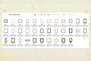 Mega Bundle Vintage Frames, an Object Graphic by The Ephemera Mercadito (Thumbnail 5 of 6)