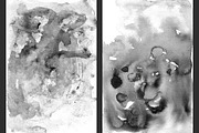 India Ink Wash Backgrounds, a Texture Graphic by M. by mprintly (Thumbnail 4 of 5)