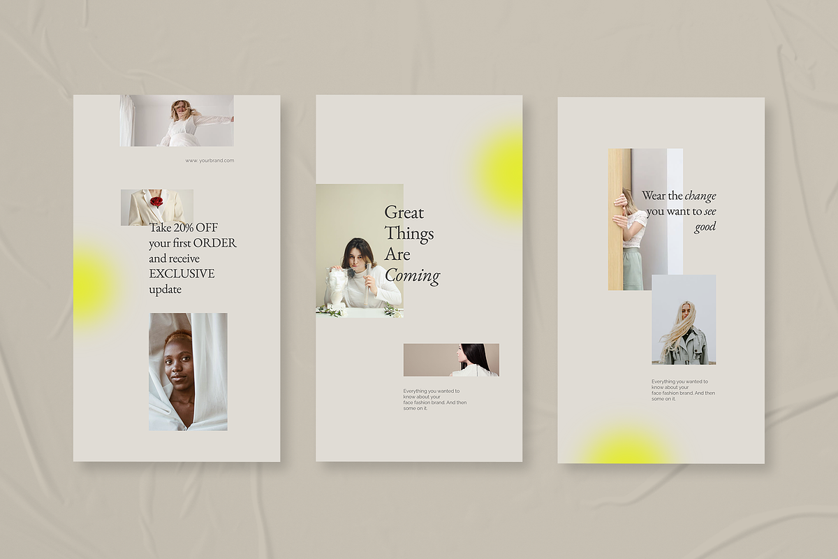 Gorgeous - Instagram Stories & Post, a Social Media Template by Creatchees.std (Photo 5 of 6)