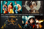 12 Photo Effect Templates, a Layer Style Add-On by iDoodle Studio (Thumbnail 4 of 6)