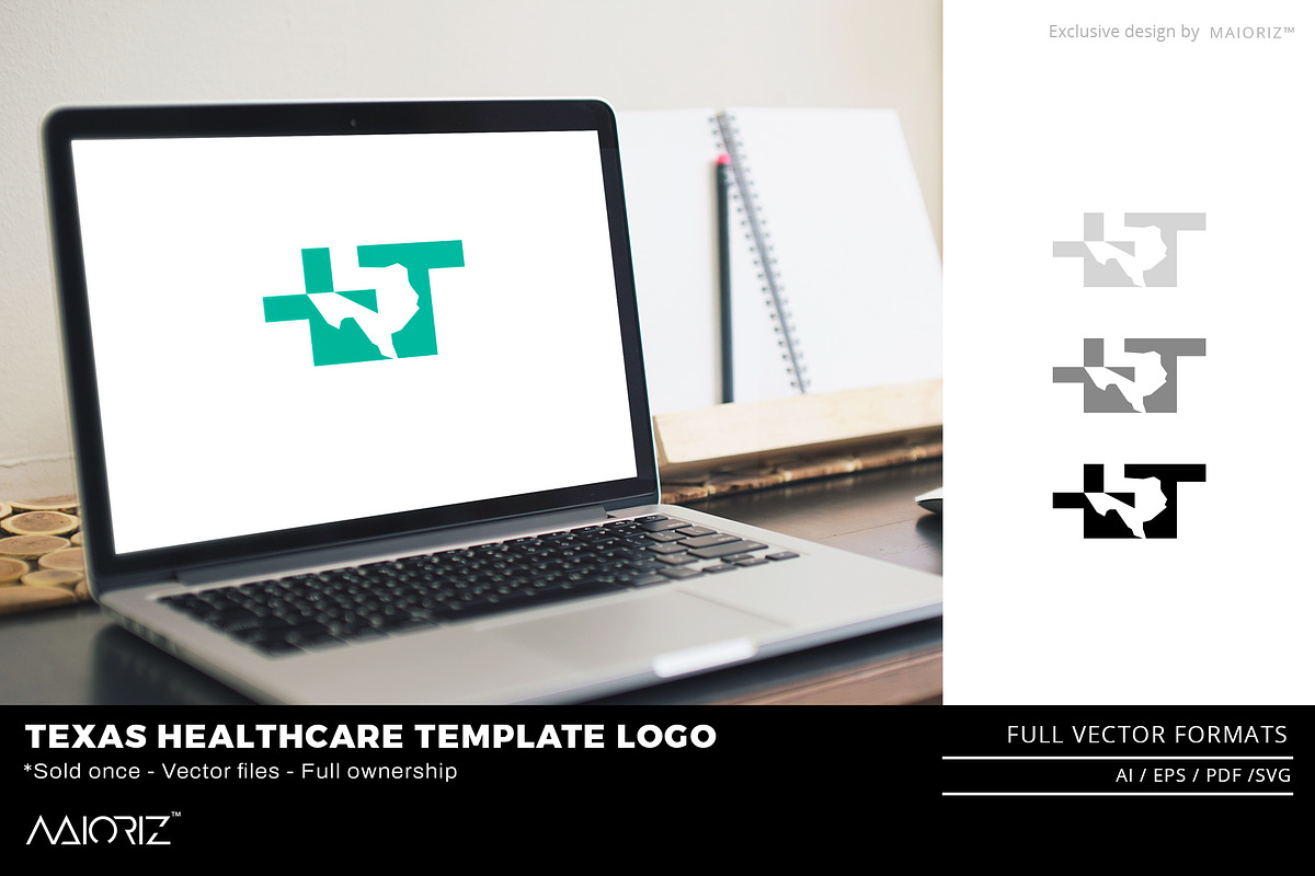 Texas Care Logotype, a Branding & Logo Template by Maioriz Shop (Photo 2 of 2)