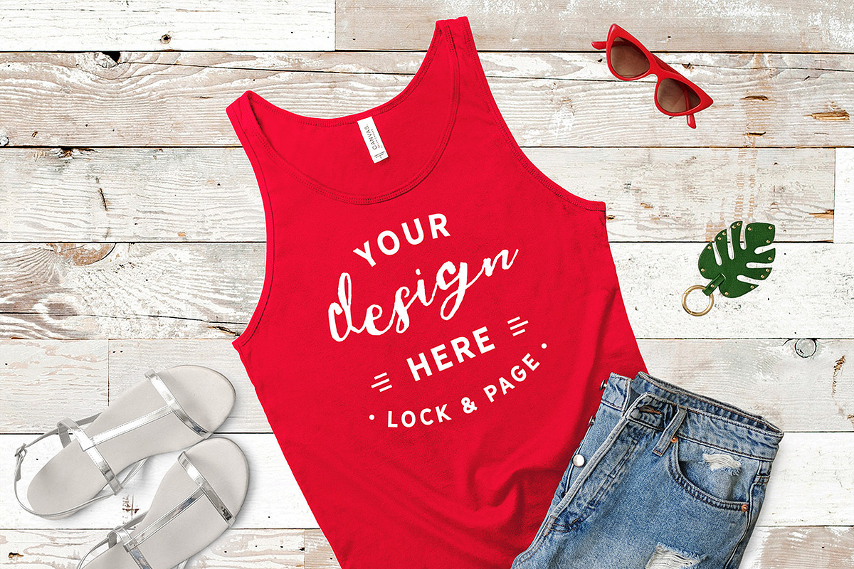 Mockup Bundle Bella Canvas T-Shirt, a Household Mockup by lock and page (Photo 38 of 45)