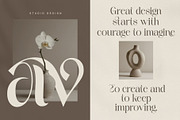 Argeta - Modern Luxury Logo Font, a Serif Font by Sealoung (Thumbnail 4 of 11)