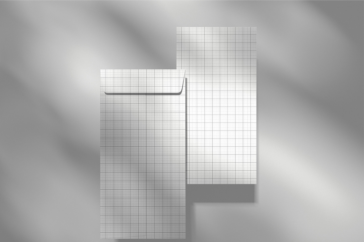 DL Envelope Mockup PSD Mockup, a Product Mockup by graphypix (Photo 4 of 4)
