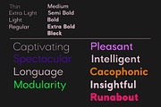 Romela Sans Serif Family, a Sans Serif Font by Sealoung (Thumbnail 2 of 12)