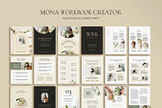 WorkBook / CANVA, INDD / Mona, a Magazine Template by Mirazz (Thumbnail 12 of 15)