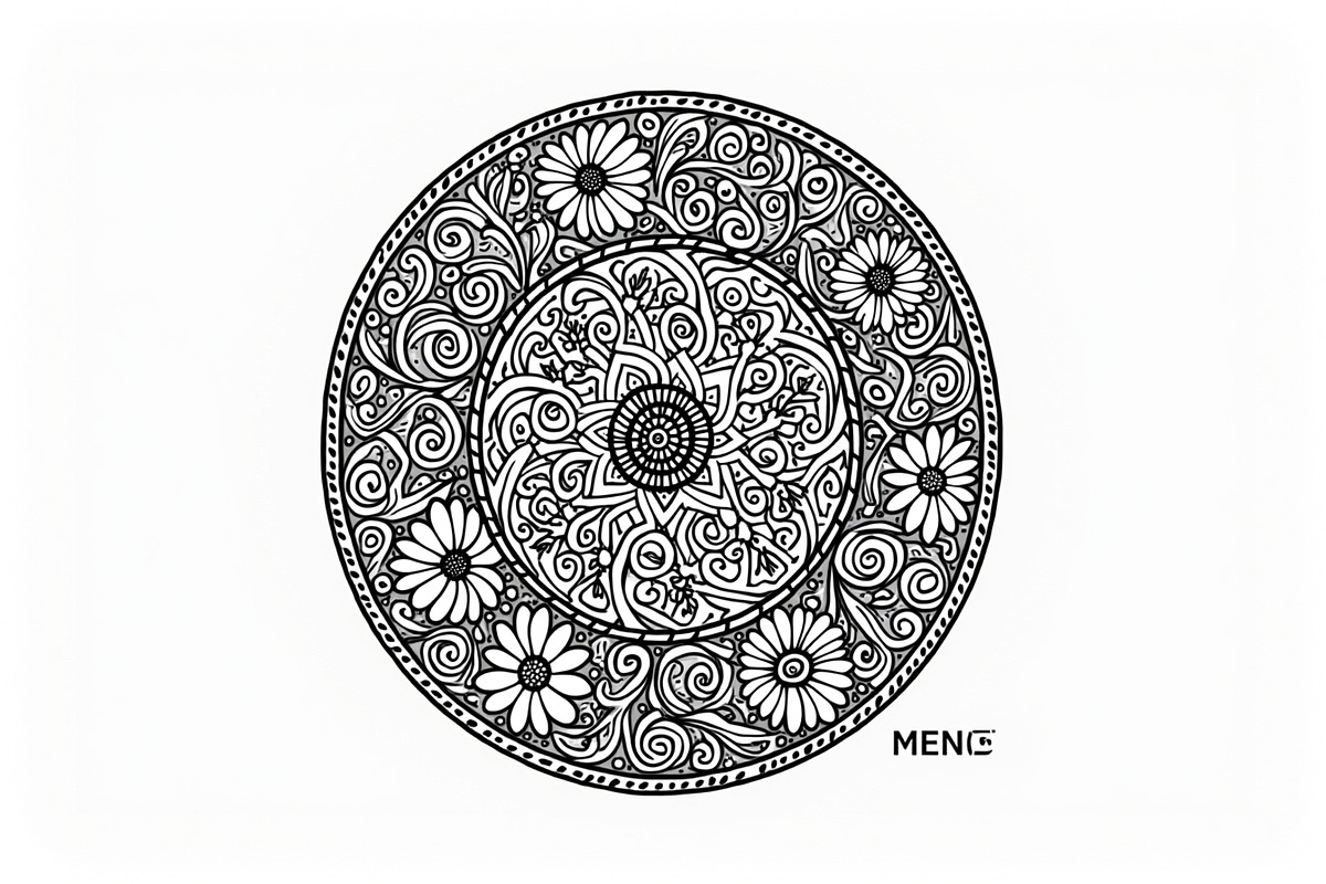 Decorative Mandala Vector Designs, an Illustration by jahid234 (Photo 8 of 9)