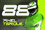 Hyper Sport - Racing Logo Font, a Sans Serif Font by Nirmana Visual (Thumbnail 4 of 17)