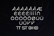Avalont Modern Space Font, a Sans Serif Font by Artiveko (Thumbnail 6 of 7)