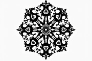 Decorative Mandala Vector Set, an Illustration by hafijul (Thumbnail 7 of 9)