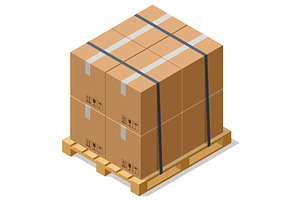 Detailed isometric illustration of a, a Transportation Illustration by Golden Sikorka