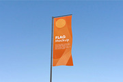 Flag Mockup Bundle Set, an Advertising Mockup by Rielismee (Thumbnail 5 of 5)
