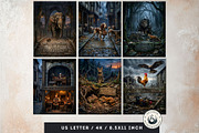 Jean de La Fontaine Fables Papers V2, an Education Illustration by ThatsDesignArt (Thumbnail 6 of 16)