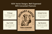 Vintage Restaurant Illustration Set, a Person Illustration by Prosymbols (Thumbnail 2 of 10)