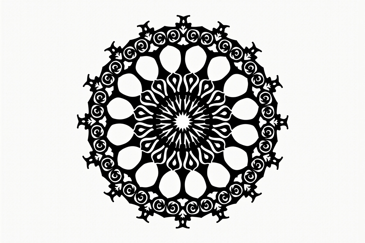 Elegant Mandala Design Set, an Illustration by Amazin_art (Photo 4 of 9)