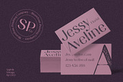Saphile Vintage, a Sans Serif Font by Craft Supply Co. (Thumbnail 3 of 8)