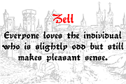 Zell, a Font by Proportional Lime (Thumbnail 3 of 3)