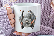 Watercolor Cozy Halloween Clipart, an Illustration by CraftArtStudio (Thumbnail 5 of 6)