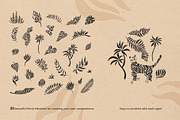 Tiger set. Vector elements, patterns, a Pattern Graphic by anna khramtsova (Thumbnail 4 of 13)