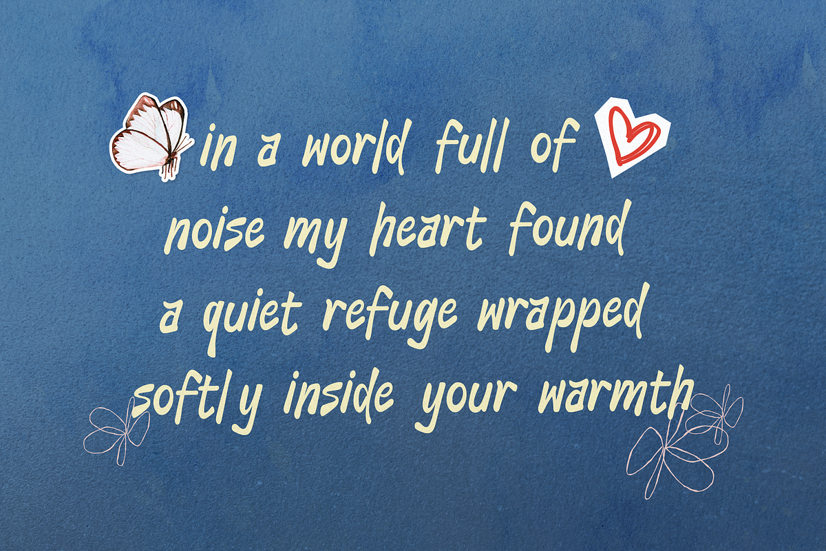 Blau Forte | Casual Handwritten, a Handwritten Font by gracetype_studio (Photo 2 of 12)