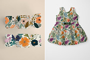 Summer Floral Seamless Patterns, a Pattern Graphic by Ninterints (Thumbnail 9 of 14)