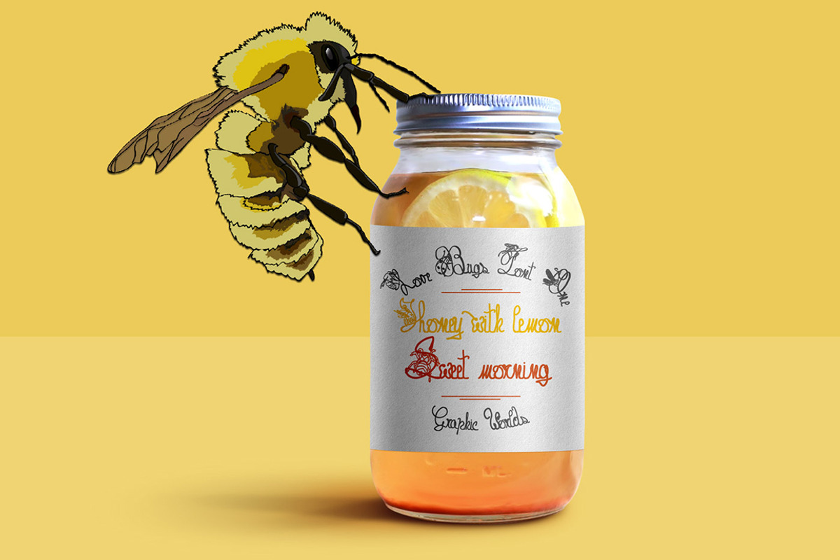 Love Bugs Font Trio preview 6