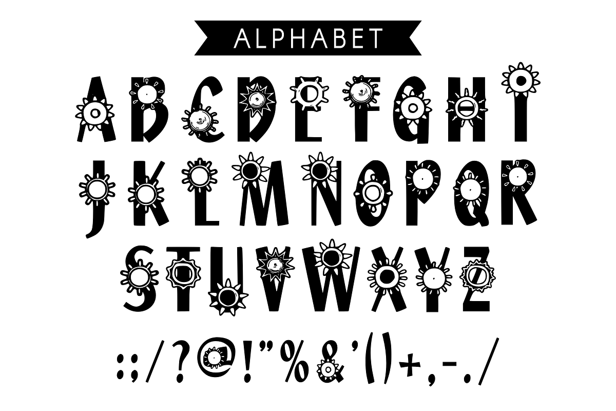 Happy Summer - Summer Font Types, a Font by KiddoGlyphs Studio (Photo 5 of 6)