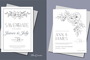 Fine Line Floral Borders SVG Bundle, a Decorative Illustration by CaraulanStore (Thumbnail 5 of 10)