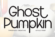 Ghost Pumpkin | Script Font, a Script Font by Scratchones (Thumbnail 1 of 8)
