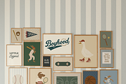 100 Retro Sports Kids Prints Bundle, a Graphic by Malunio (Thumbnail 2 of 4)