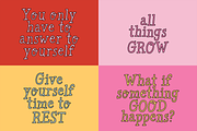 BRIGHT THINGS | FUNKY SERIF FONT, a Slab Serif Font by Maria Feliz Fonts (Thumbnail 6 of 10)