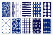 Shibori Tie Dye Seamless Patterns, a Pattern Graphic by CatJello Graphics (Thumbnail 10 of 28)