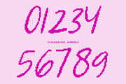 CS Alyaka Pixel, a Script Font by Craft Supply Co. (Thumbnail 2 of 8)