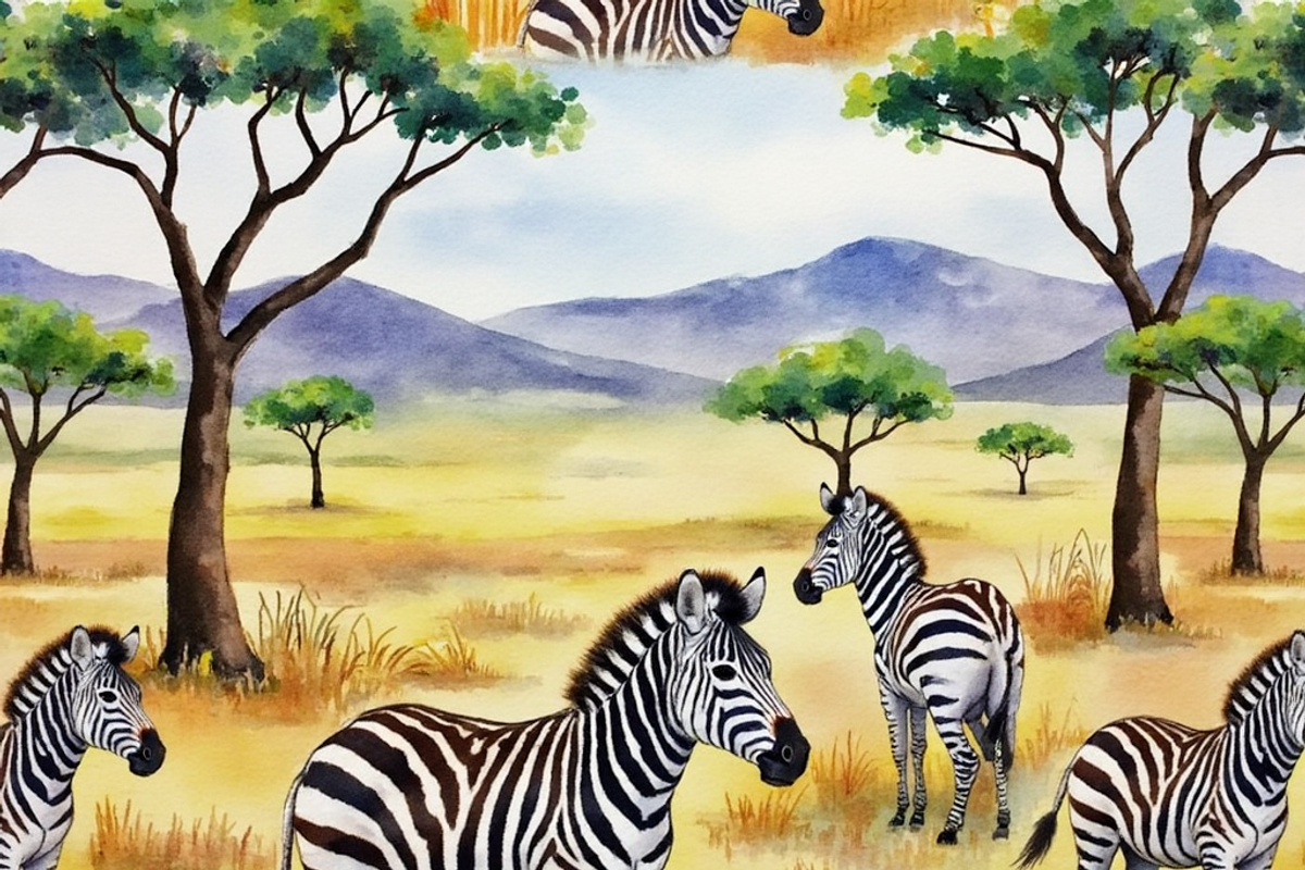 Zebra Seamless Pattern, a Pattern Graphic by PLUM&FIGS (Photo 6 of 6)