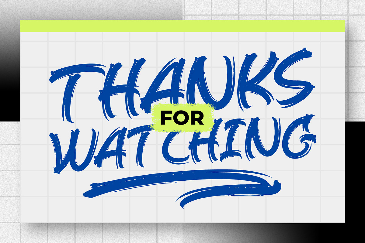 Urban Hazard - Brush Font, a Handwritten Font by VASTARD STUDIO (Photo 10 of 10)