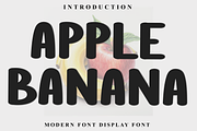 Apple Banana, a Script Font by InermediaSTUDIO (Thumbnail 1 of 8)