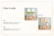 50 Kids Nursery Frame Canva Mockups, a Household Mockup by Matisse Studio (Thumbnail 9 of 10)