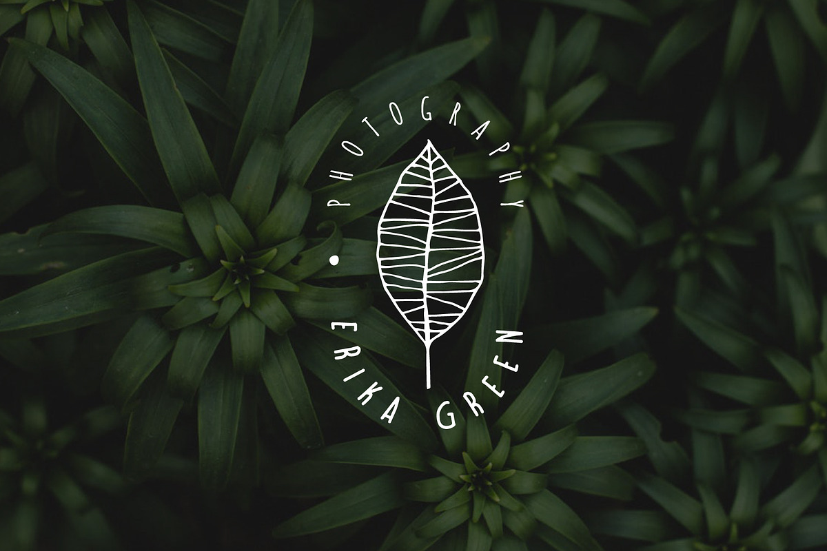 Feminine premade hand drawn logo 01, a Branding & Logo Template by Nues Design (Photo 3 of 11)