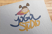 Yoga Poses with Cute Girl Character, an Object Graphic by CARROTDESIGN (Thumbnail 3 of 4)