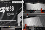 Truck Tarp Advertising Mockup, an Advertising Mockup by SD Mockup (Thumbnail 3 of 3)