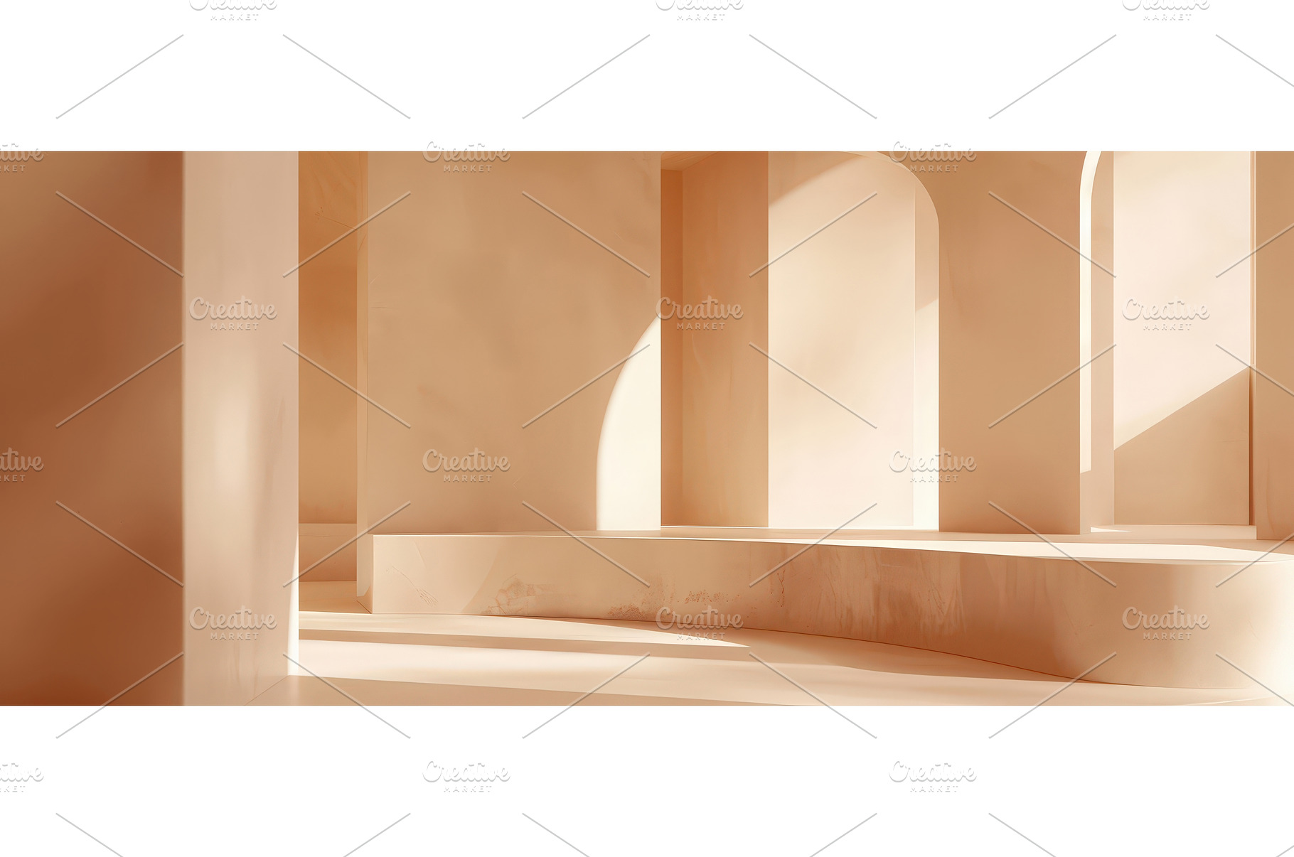 Minimalist Beige Interior with, an Architecture Photo by piter.goskov